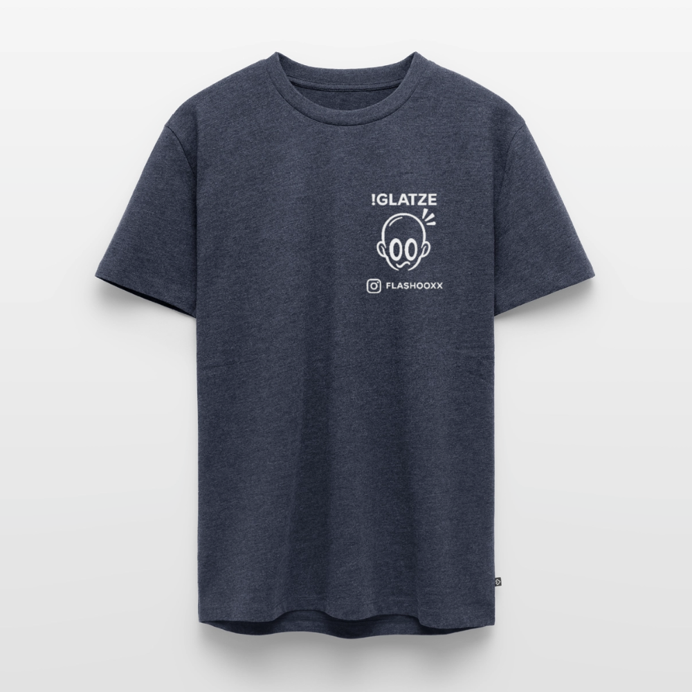 !glatze T-Shirt - heather denim
