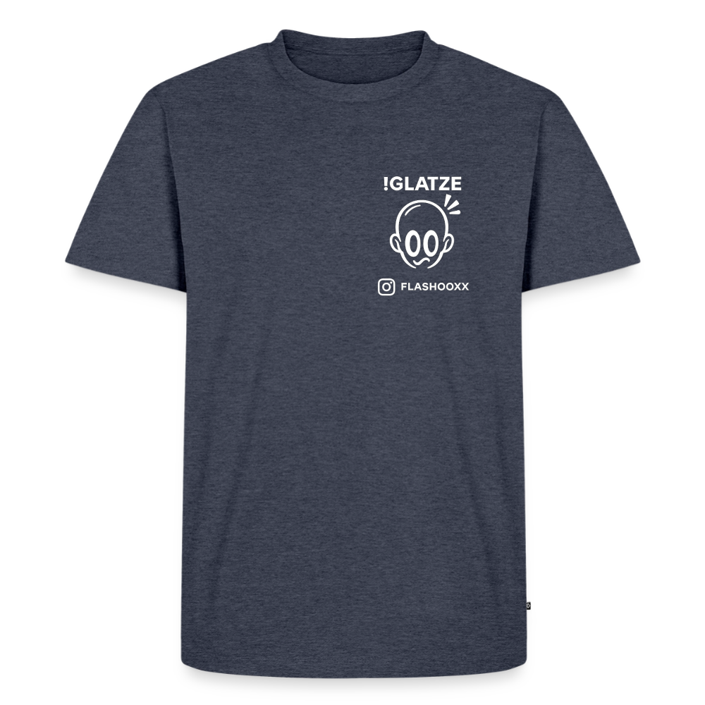 !glatze T-Shirt - heather denim